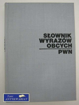 SŁOWNIK WYRAZÓW OBCYCH PWN