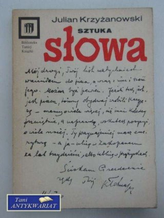 SZTUKA SŁOWA