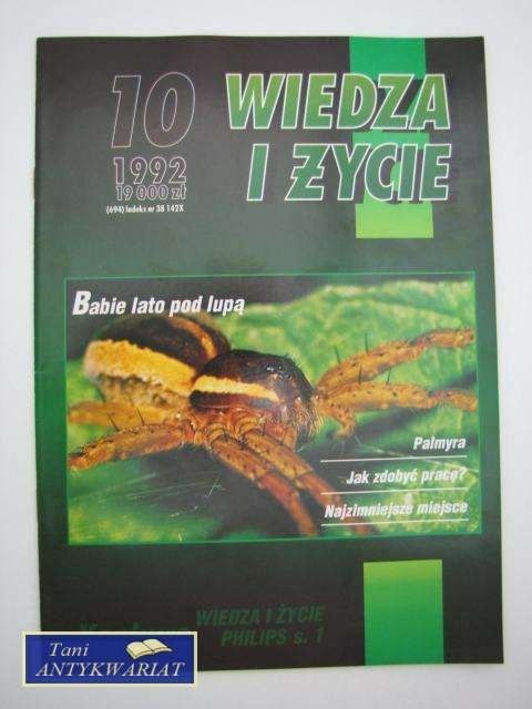 WIEDZA I ŻYCIE 10 1992