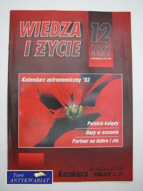 WIEDZA I ŻYCIE 12 1992