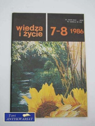 WIEDZA I ŻYCIE 7-8 1986