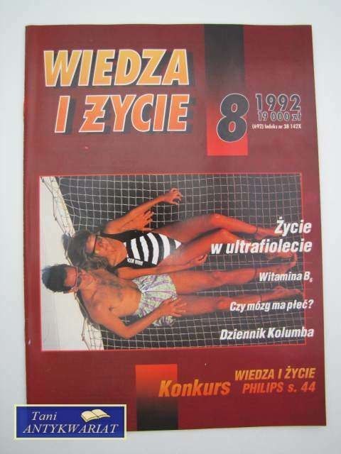 WIEDZA I ŻYCIE 8 1992