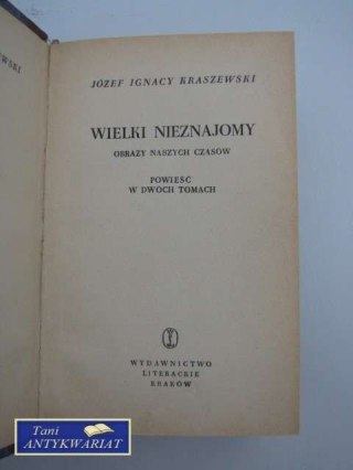 WIELKI NIEZNAJOMY