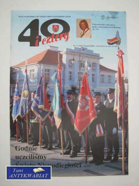 40 I CZTERY nr 11 (259) listopad 2008