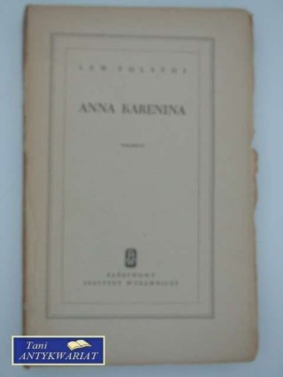 ANNA KARENINA - tom II