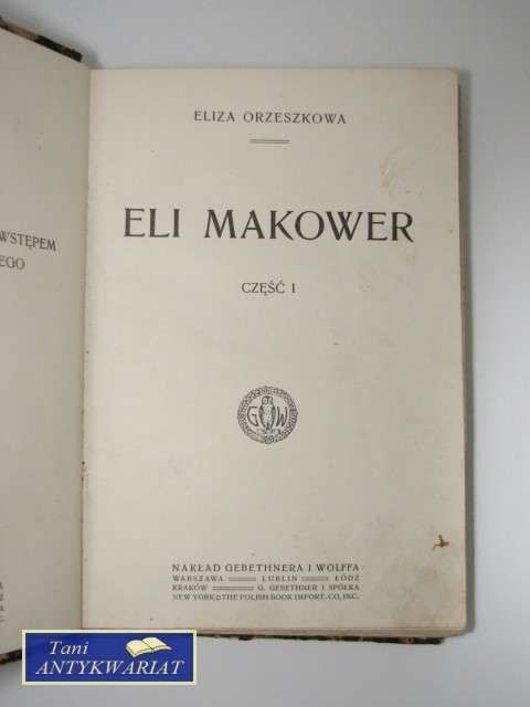 ELI MAKOWER CZ.1