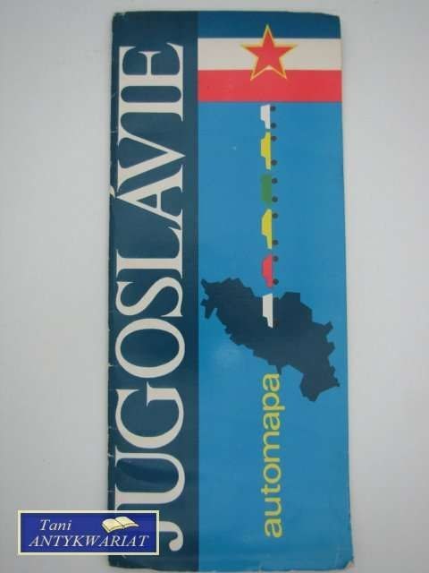 JUGOSLAVIE AUTOMAPA