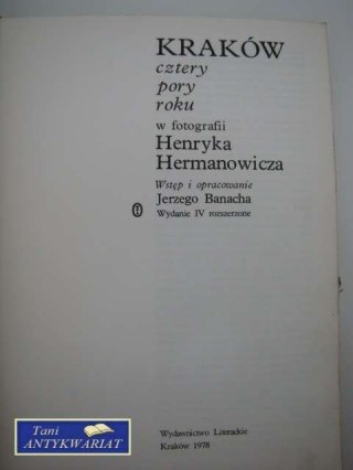 KRAKÓW CZTERY PORY ROKU