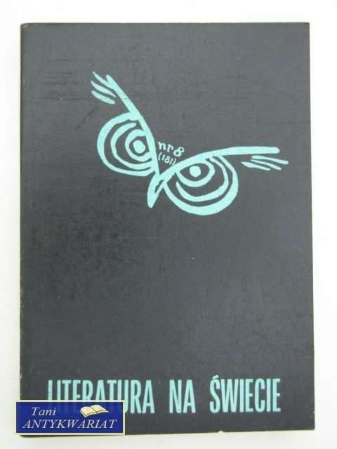 LITERATURA NA ŚWIECIE NR 8