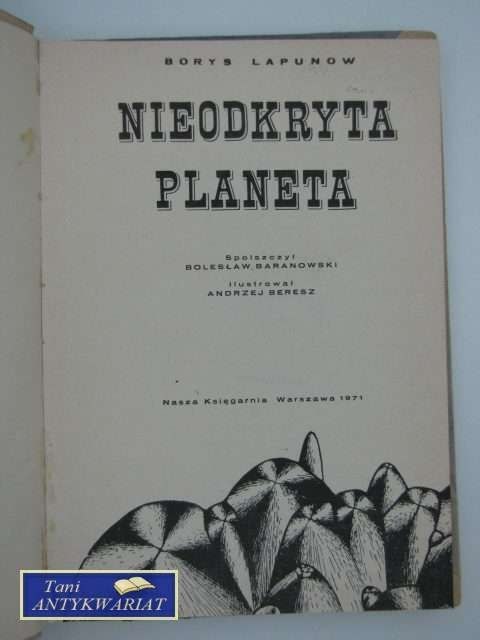 NIEODKRYTA PLANETA