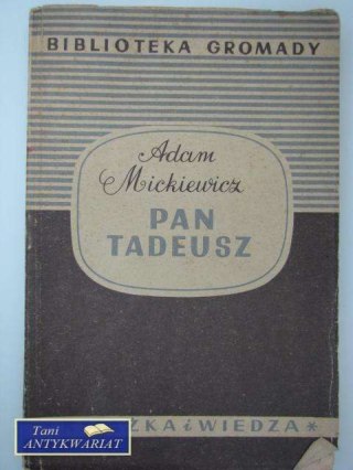 PAN TADEUSZ