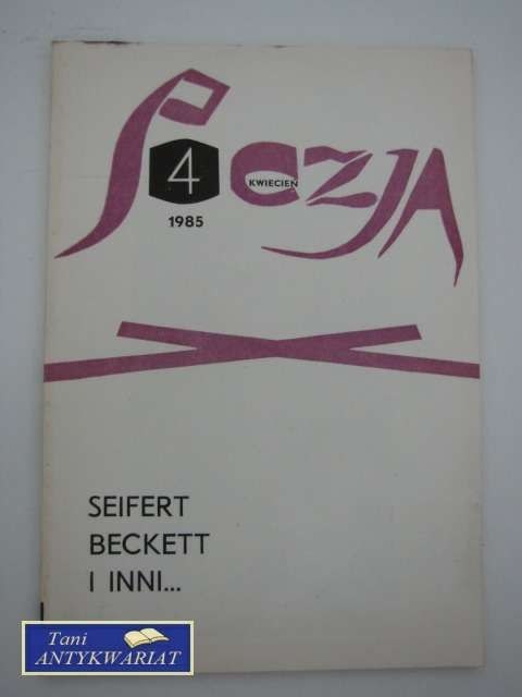 POEZJA NR 4/1985