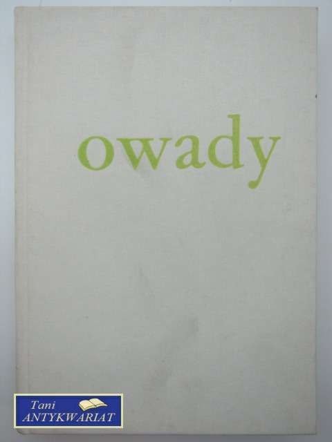 ZWIERZĘTA ŚWIATA - OWADY ZWIERZĘTA ŚWIATA - OWADY