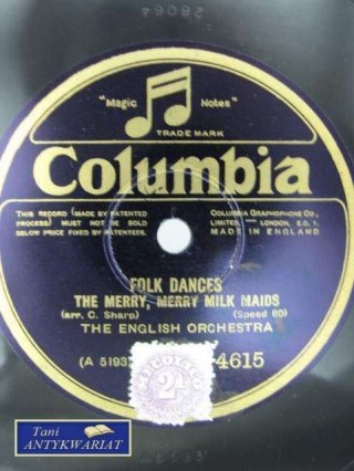 COLUMBIA FOLK DANCES-THE OLD MOLE