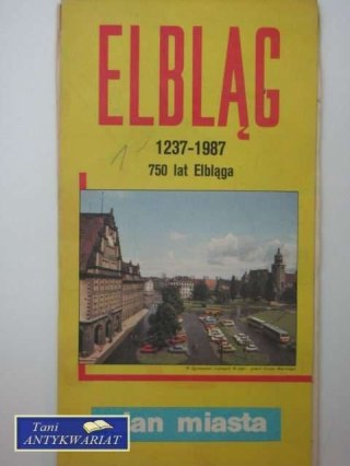 ELBLĄG PLAN MIASTA