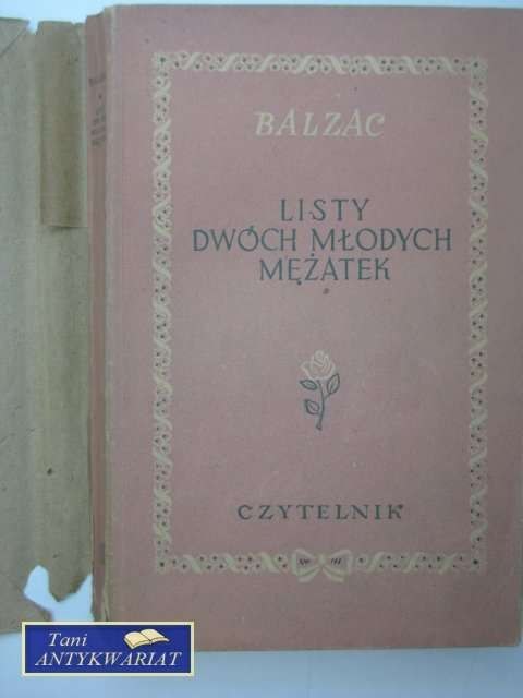 LISTY DWÓCH MŁODYCH MĘŻATEK