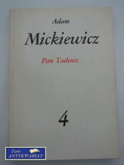PAN TADEUSZ
