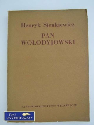 PAN WOŁODYJOWSKI t.1
