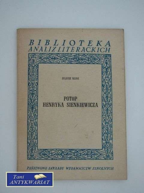 POTOP HENRYKA SIENKIEWICZA