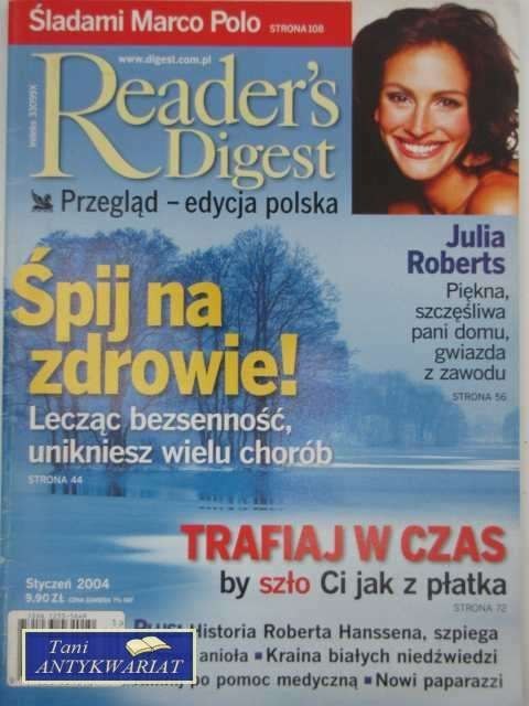 READER'S DIGEST nr 1 styczeń 2004