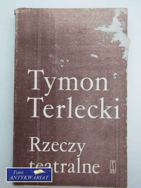 RZECZY TEATRALNE