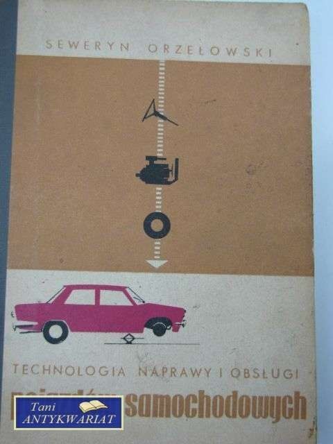 TECHNOLOGIA NAPRAWY I OBSŁUGI POJAZDÓW SAMOCHODOWYCH