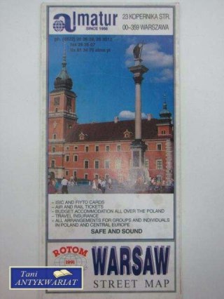 WARSAW STREET MAP