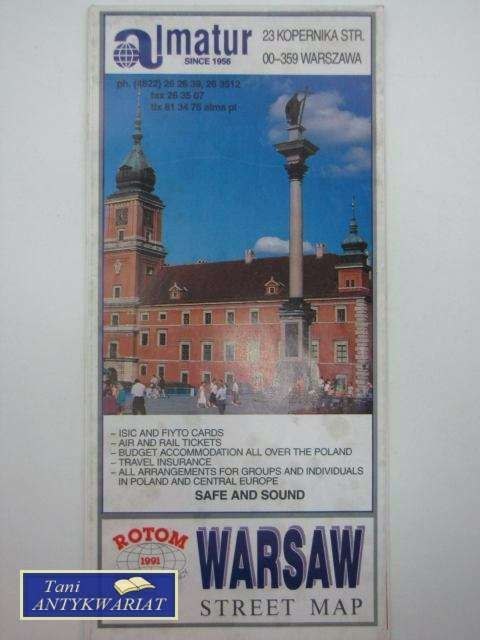 WARSAW STREET MAP
