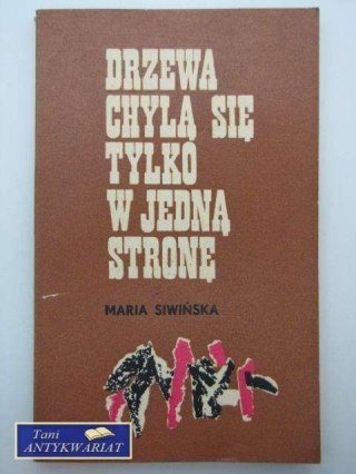 DRZEWA CHYLĄ SIĘ TYLKO W JEDNĄ STRONĘ