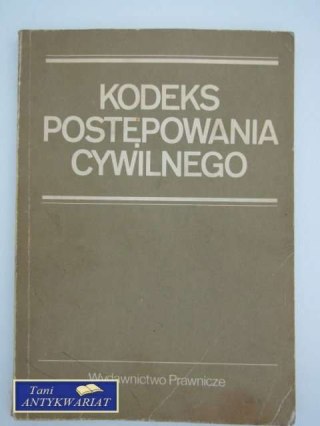 KODEKS POSTĘPOWANIA CYWILNEGO