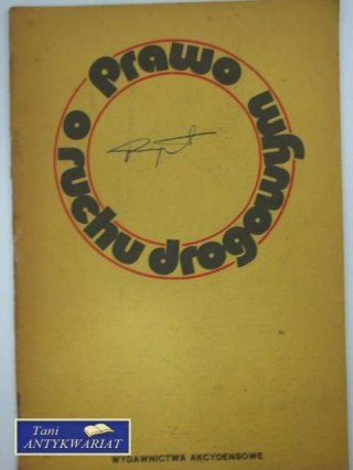 PRAWO O RUCHU DROGOWYM