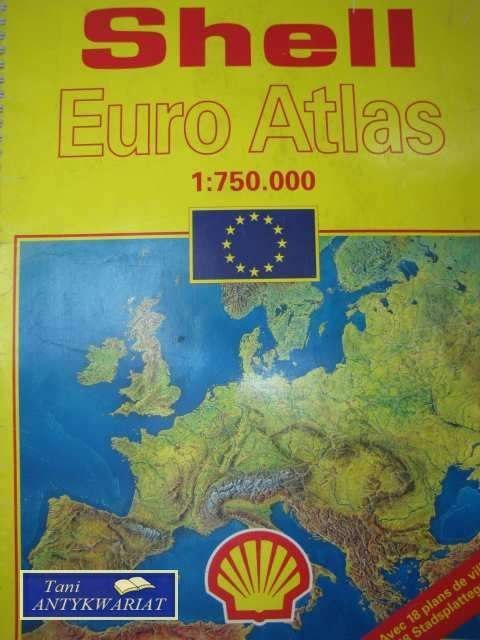 SHELL EURO ATLAS 1:750000