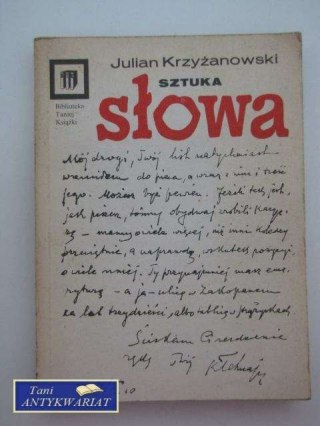 SZTUKA SŁOWA