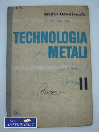 TECHNOLOGIA METALI II