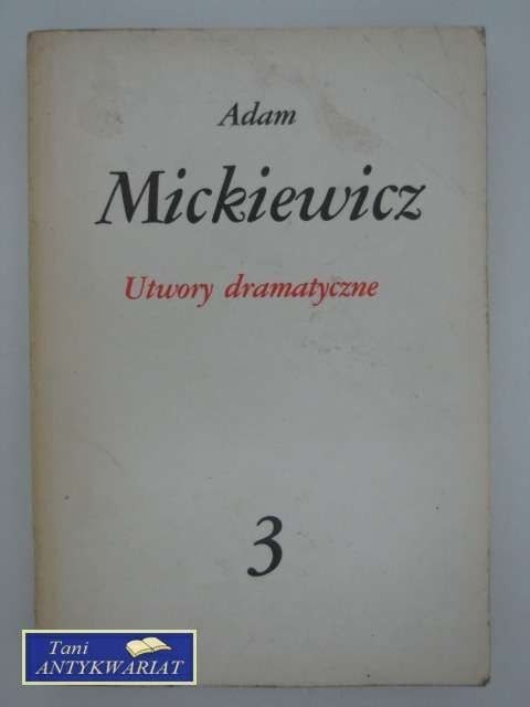 UTWORY DRAMATYCZNE