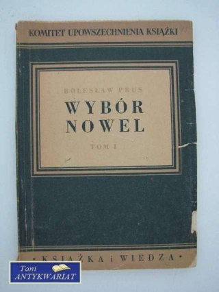 WYBÓR NOWEL TOM 1