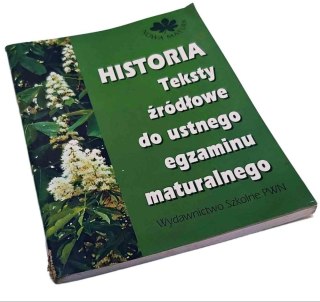 HISTORIA TEKSTY ŹRÓDŁOWE