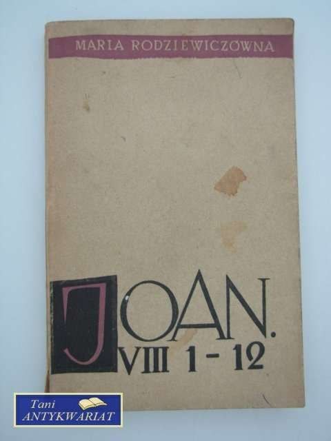 JOAN VIII 1-12