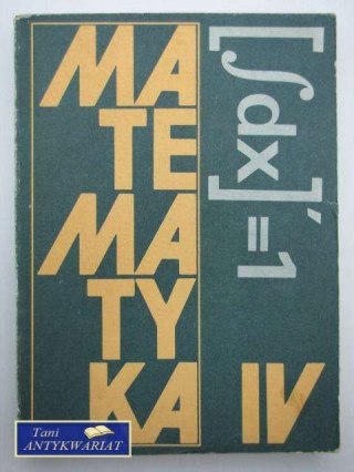 MATEMATYKA IV