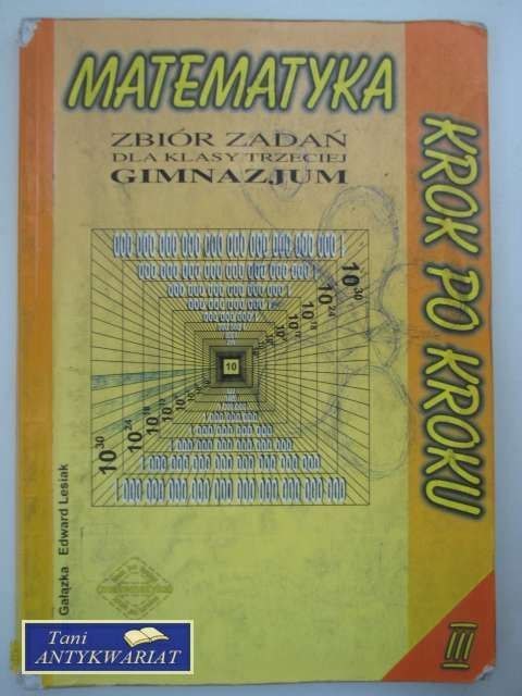 MATEMATYKA KROK PO KROKU