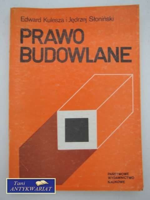 PRAWO BUDOWLANE PRAWO BUDOWLANE