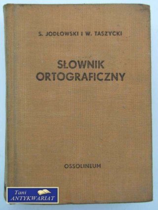 SŁOWNIK ORTOGRAFICZNY