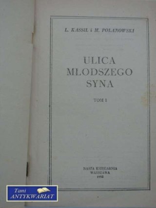 ULICA MŁODSZEGO SYNA T.1