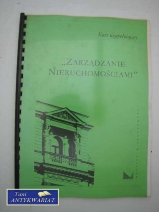 ZARZĄDZANIE NIERUCHOMOŚCIAMI