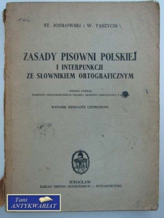ZASADY PISOWNI POLSKIEJ