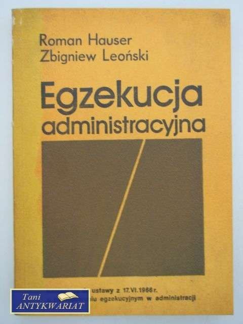 EGZEKUCJA ADMINISTRACYJNA