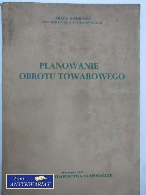 PLANOWANIE OBROTU TOWAROWEGO