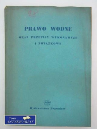PRAWO WODNE