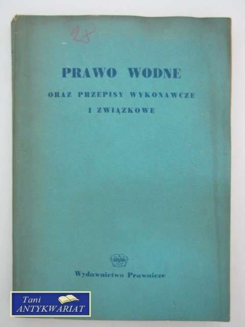 PRAWO WODNE