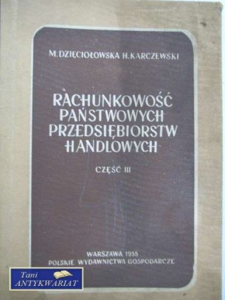 RACHUNKOWOŚĆ PAŃSTWOWYCH PRZEDSIĘBIORSTW cz3